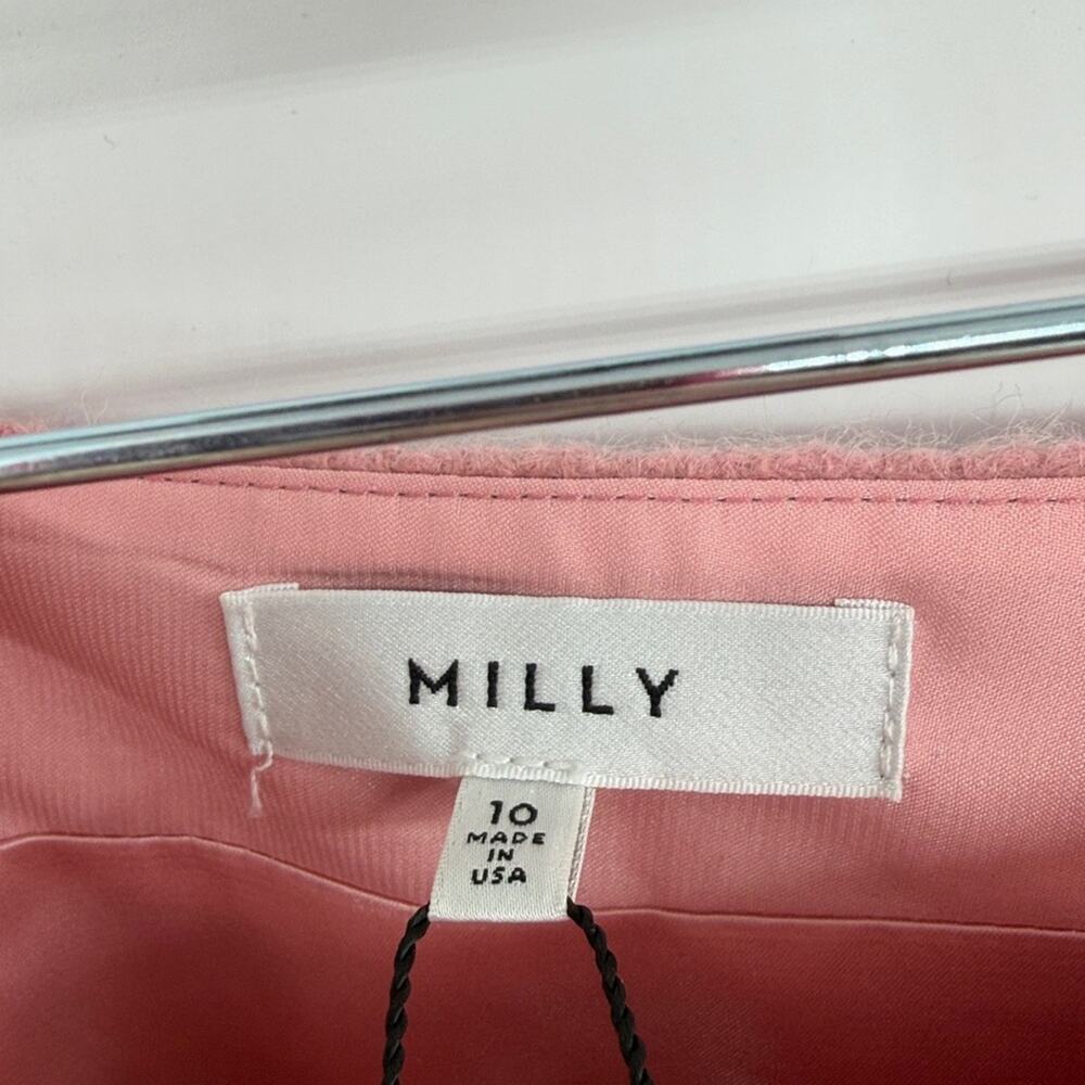 Milly Women's Modern Mini Skirt - Pink - 10 - New with tags - Picture 4 of 6